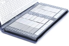 Zestaw wzorców chropowatości powierzchni Ra 0,05 - 12,5 | ze stali nierdzewnej - DARMET