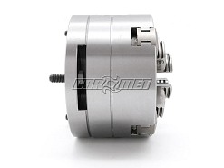 Uchwyt tokarski samocentrujący spiralny, stalowy, 4 - szczękowy: 125 MM (DIN 6350) - BISON BIAL (3774-125)