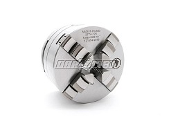 Uchwyt tokarski samocentrujący spiralny, stalowy, 4 - szczękowy: 125 MM (DIN 6350) - BISON BIAL (3774-125)