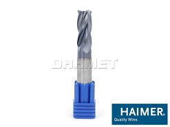 Frez pełnowęglikowy | 12 mm | 4-ostrzowy Z4 - HAIMER (F2004NNH1200CDA)