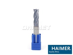 Frez pełnowęglikowy | 10 mm | 4-ostrzowy Z4 - HAIMER (F2004NNH1000CDA)
