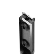 Frez prosty do drewna Z=2 | Wymienna płytka HM | Śr. robocza 16 mm | Dł. robocza 40 mm - GLOBUS (FT401-0008-0003)