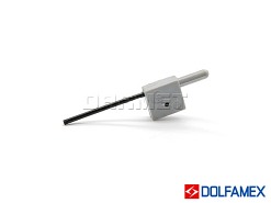 Frez składany trzpieniowy 12 mm, 1-ostrzowy z chwytem Weldon 217.699 - 1212.3 - 10 - DOLFAMEX