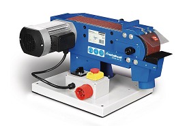 Szlifierka taśmowa MBSM 100-130-2 do metalu | 1500 W | 400 V - METALLKRAFT 3921225