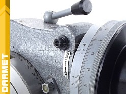 Stół obrotowy do frezarki, podziałowy (uchylny) 160 mm - DARMET DM-3441