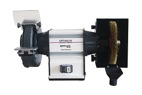 Szlifierka stołowa kombinowana GU 20B do metalu | średnica tarczy 200 mm | 600 W | 400 V - OPTIMUM 3101615