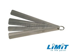 Szczelinomierz listkowy 0,05-1,00 mm | 13 płytek - Limit 25971003