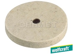 Tarcza polerska z filcu, średnica: 75 mm - WOLFCRAFT WF2130000