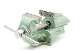 Imadło ślusarskie 80 mm z prowadzeniem pryzmowym typ 1240-80 - BISON