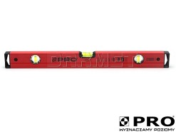 Poziomica 60CM ze wskaźnikami poziomu i pionu PRO800 ENDURANCE - PRO (3-01-01-B1-060)