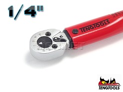 Klucz dynamometryczny 1/4" 1492AG-E, zakres: 5-25Nm - TENGTOOLS (7319-0035)