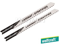 Brzeszczoty do wyrzynarek z trzpieniem "U", do drewna i tworzyw sztucznych, głębokość cięcia: 25 mm - 3 sztuki - WOLFCRAFT (WF2674000)