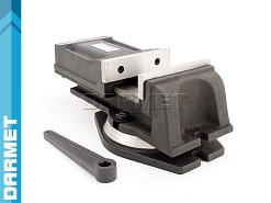 Imadło maszynowe obrotowe 125 mm do frezarki - FQ 125/100