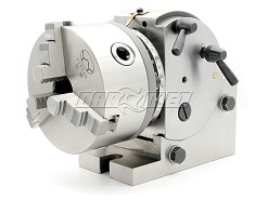 Podzielnica półuniwersalna do frezarki | urządzenie podziałowe DM-2730 + uchwyt tokarski 125 mm