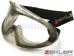 Gogle ochronne ZEKLER 90, szkła PC, bezbarwne - ZEKLER (380600908)