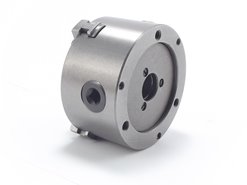 Uchwyt tokarski samocentrujący, żeliwny, 3 - szczękowy: 100MM - (DK11 - 100)