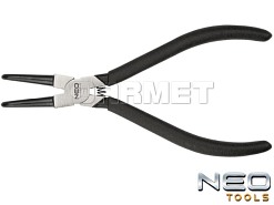 Szczypce do pierścieni osadczych wewnętrznych, wygięte, długość: 170MM - NEO TOOLS (01-044)