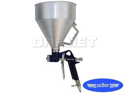 Pistolet do tynków natryskowych AD-8030AL, zbiornik 5L - ADLER (MA8030AL)