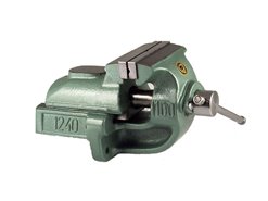 Imadło ślusarskie 250 mm z prowadzeniem pryzmowym typ 1240-250 - BISON