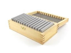 Bloczki równoległościenne | podkładki frezarskie 80 x 4 mm | zestaw 14 par | PF 80/4 - 14/50x14 PB150-3