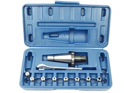 Zestaw: oprawka zaciskowa do tulejek ER16 (8szt.) - ISO40 (DM-076)