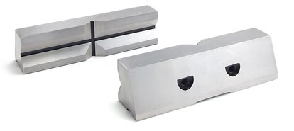 Wkładki szczękowe pryzmowe 200MM (komplet) do imadeł precyzyjnych FPZ