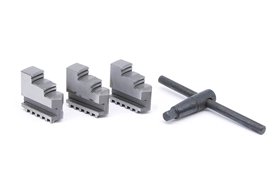 Uchwyt tokarski 100 mm | 3 - szczękowy | mocowanie stożek Morse MS2 - Darmet (DM-377)