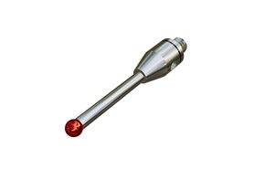 Trzpień pomiarowy prosty ze stali nierdzewnej, kulka rubinowa, gwint M4, średnica 4 mm, długość robocza 13 mm - INSIZE 9410-P3