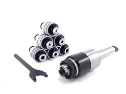 Głowica gwintująca, gwint M3 - M12, Morse 3 (GGZ)