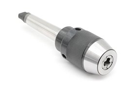 Uchwyt wiertarski bezkluczykowy samozaciskowy 0,5 - 10MM | zintegrowany z trzpieniem | gwint | płetwa wkręcana w zestawie - Morse MK2 - DARMET