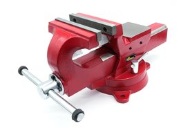 Imadło ślusarskie | szczęki ząbkowane 150 mm | z podstawą obrotową 360° - FORWARD FSV06