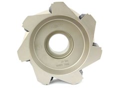 Frez składany nasadzany 160 mm, walcowo-czołowy | 7-ostrzowy, TPKN, TPKR (FA90TP22)