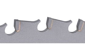 zęby z węglików spiekanych