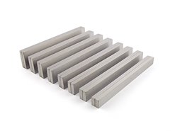 Bloczki równoległościenne | podkładki frezarskie 200 x 8 mm | zestaw 8 par | PF 200/8 - 17/43x8 PB156-3