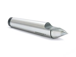 Kieł tokarski stały ze ścięciem z końcówką z węglików spiekanych - Morse MK3 (DHE3)