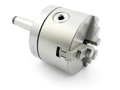 Uchwyt tokarski 100 mm | 3 - szczękowy | mocowanie stożek Morse MK2 - Darmet (DM-376)