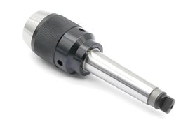 Uchwyt wiertarski bezkluczykowy samozaciskowy 1 - 13MM | zintegrowany z trzpieniem | gwint | płetwa wkręcana w zestawie - Morse MK3 - DARMET