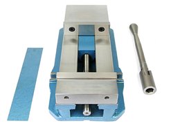 Imadło maszynowe z dociskiem szczęki 155 mm | typ 6523-155 - BISON-BIAL 326523160400