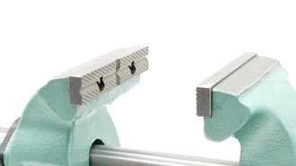 Imadło ślusarskie 125 mm z prowadzeniem pryzmowym typ 1240-125 - BISON