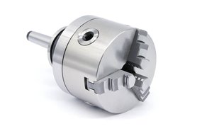 Uchwyt tokarski 100 mm | 3 - szczękowy | mocowanie stożek Morse MS2 - Darmet (DM-377)