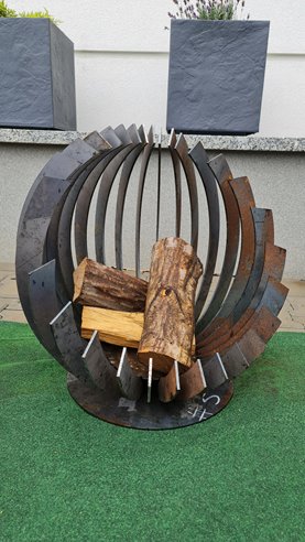 Palenisko ogrodowe KULA – średnica 62 cm, wysokość 59 cm