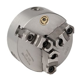 Uchwyt tokarski samocentrujący spiralny, żeliwny, 3 - szczękowy: 125 MM (DIN 6350) - BISON BIAL (3205-125)