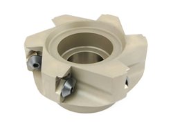 Frez składany nasadzany 125 mm, walcowo-czołowy | 6-ostrzowy, TPKN, TPKR (FA90TP22)