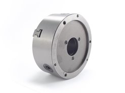 Uchwyt tokarski samocentrujący, żeliwny, 3 - szczękowy: 160MM - (DK11 - 160)