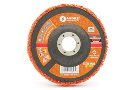 Ściernica CBS z włókniny | EXTRA HARD | 125 x 22,33 mm | włosy murzyna - ANDRE 830011