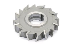 Frez tarczowy do metalu trzystronny naprzemian skośny 100 x 20 mm | DIN 885-A | HSS - DOLFAMEX