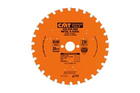 Piła tarczowa HM fi 160 do cięcia metalu na sucho, powłoka PTFE - CMT 226.030.06H