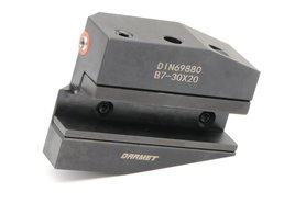 Uchwyt narzędziowy VDI 30 typ B7 | odwrócony, prawy, długi | do noży tokarskich 20 mm | B7.D30.H20 - Darmet