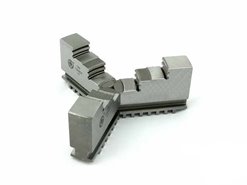 Szczęki tokarskie jednolite twarde wewnętrzne (komplet) 250 mm, do uchwytów 32**, 35**, 3-szczękowe - BISON-BIAL (398535150900)
