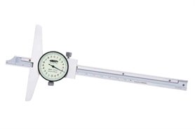 Głębokościomierz suwmiarkowy 0-150mm zegarowy - INSIZE 1340-150